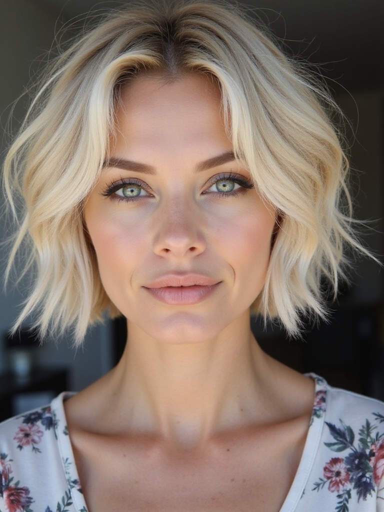 soft shag adds volume