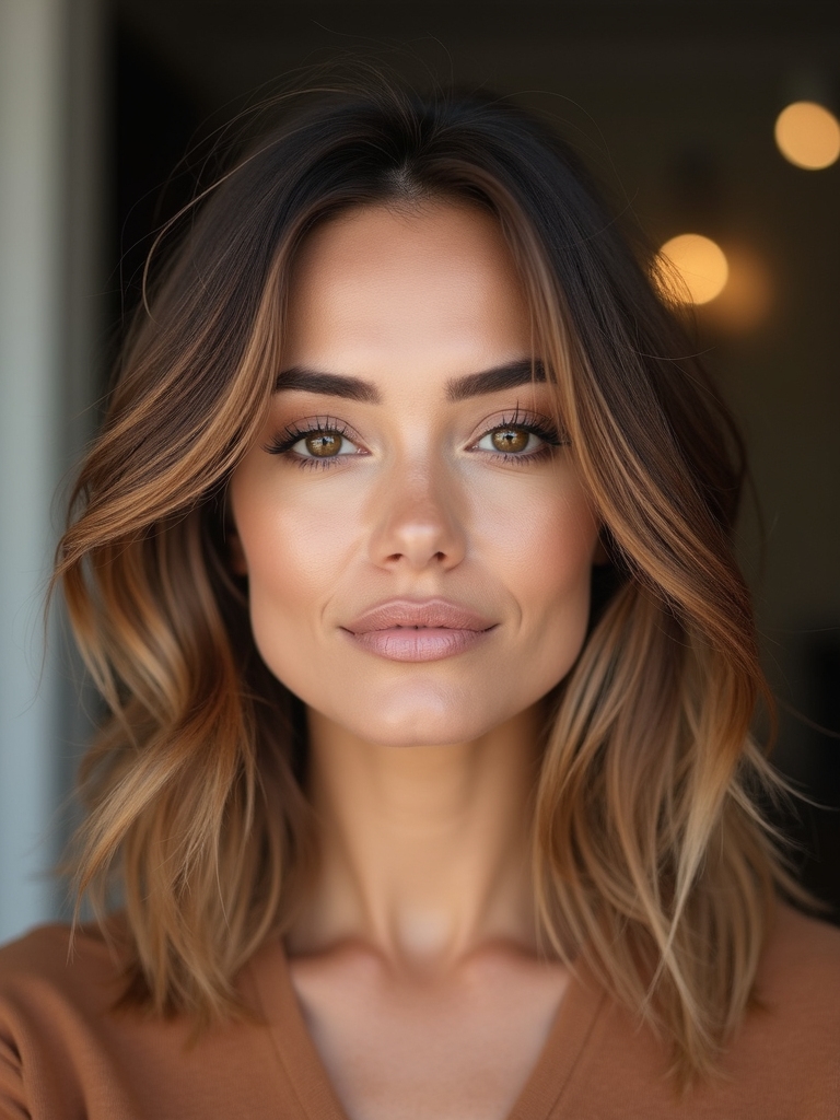 soft shoulder framing layered pieces