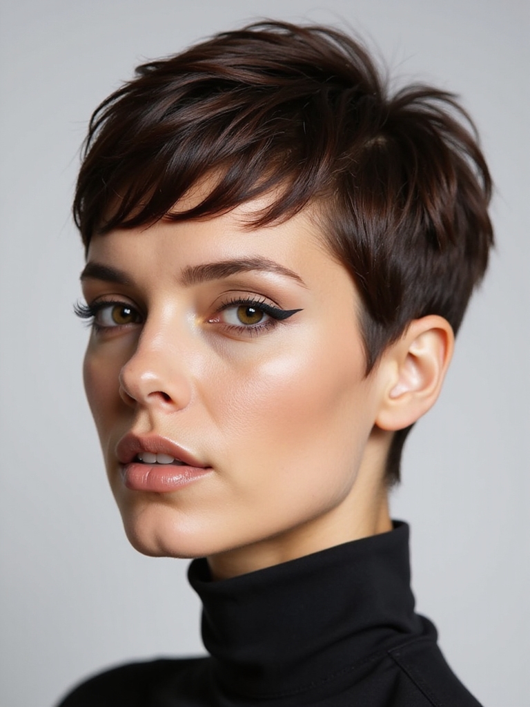 soften angular jaw with texture