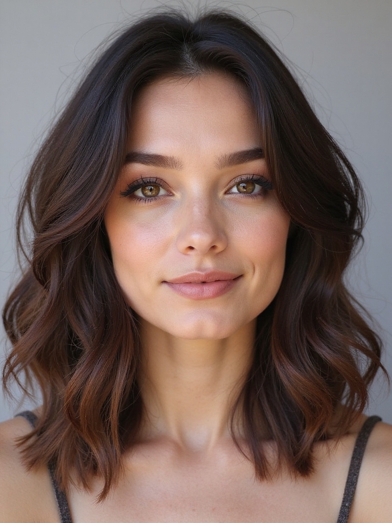 softening eye high face framing layers