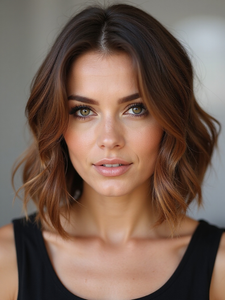 sophisticated versatile long bob
