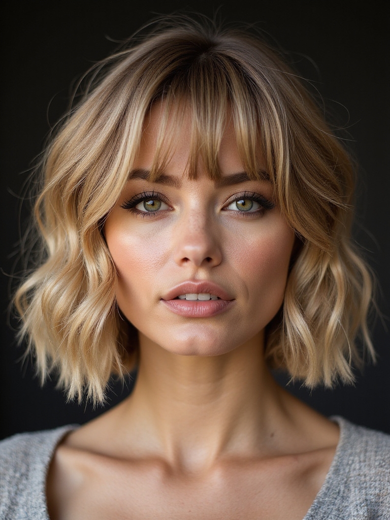 strategic lightweight layered shag