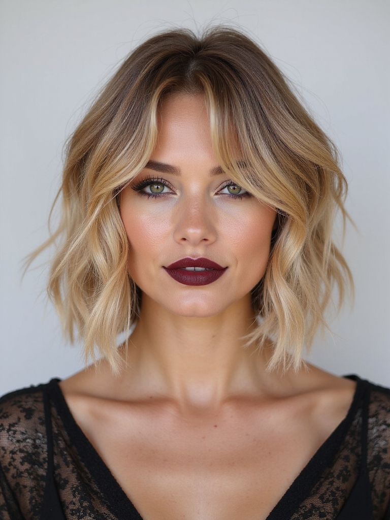structured sharp vs soft flowing texture