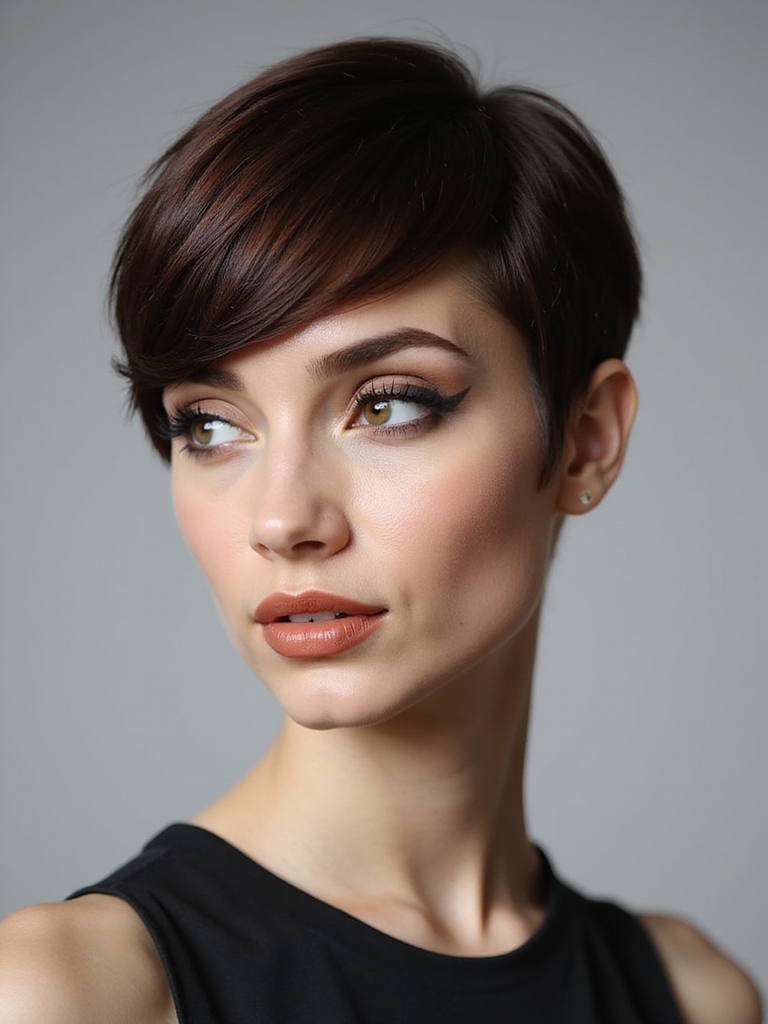 stylist shapes pixie perfection