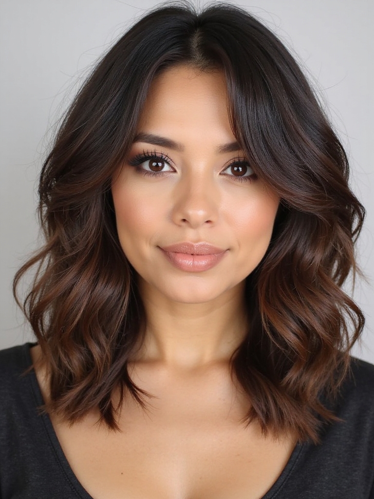subtle layered transformation for oval
