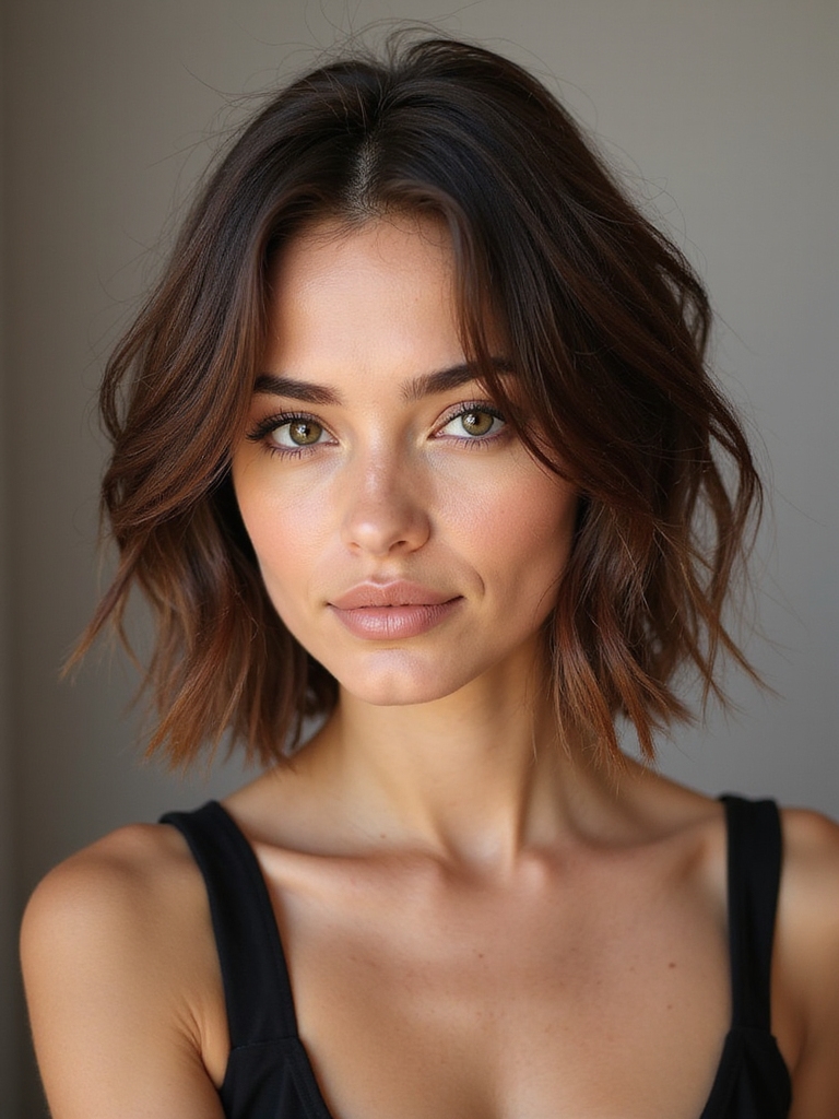 subtle long layers for volume