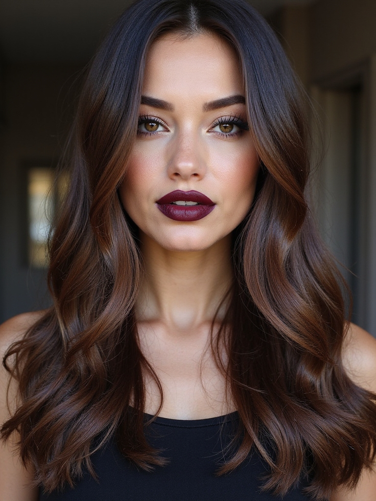 tailored long layered cut