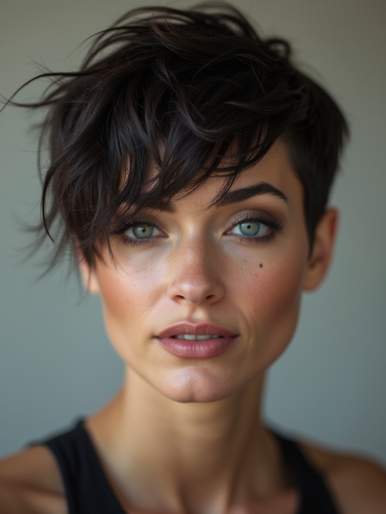 tapered nape sculpted silhouette