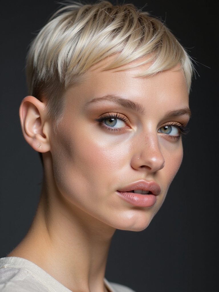 tapered pixie for finehair