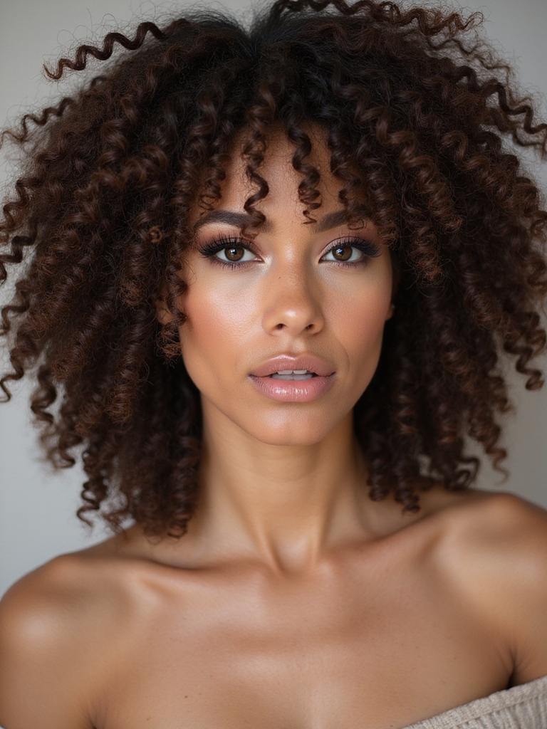 tapered textured shag for coils