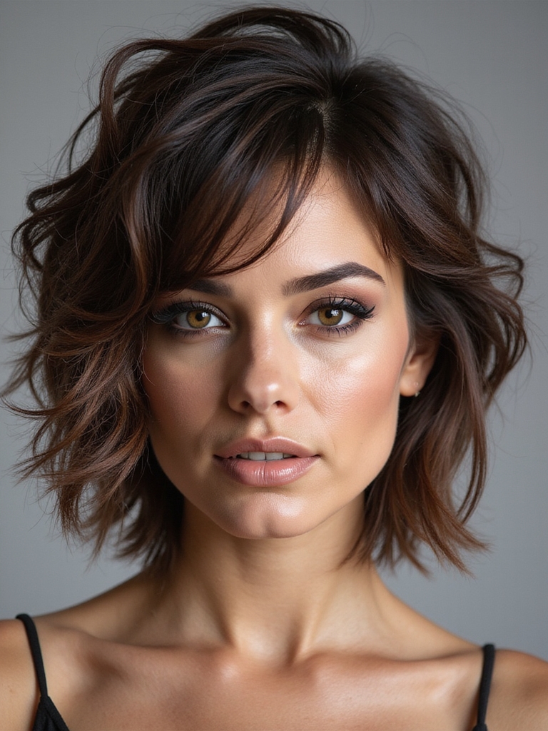 techniques for volumizing shaggy layers