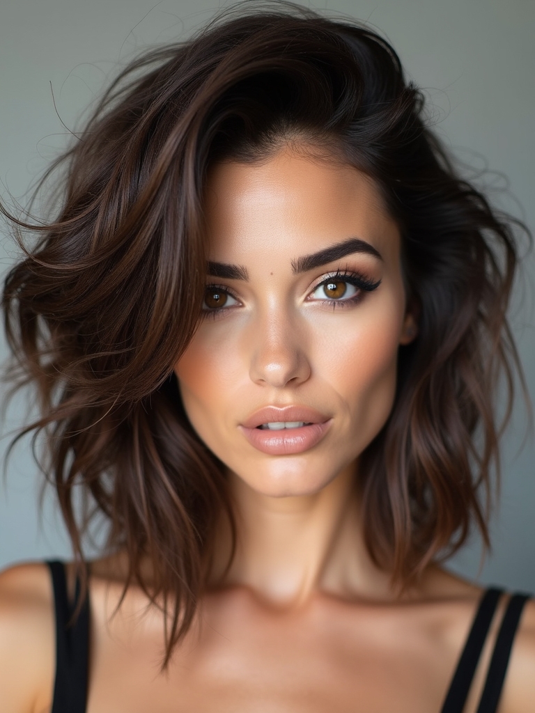 textured bold choppy layers