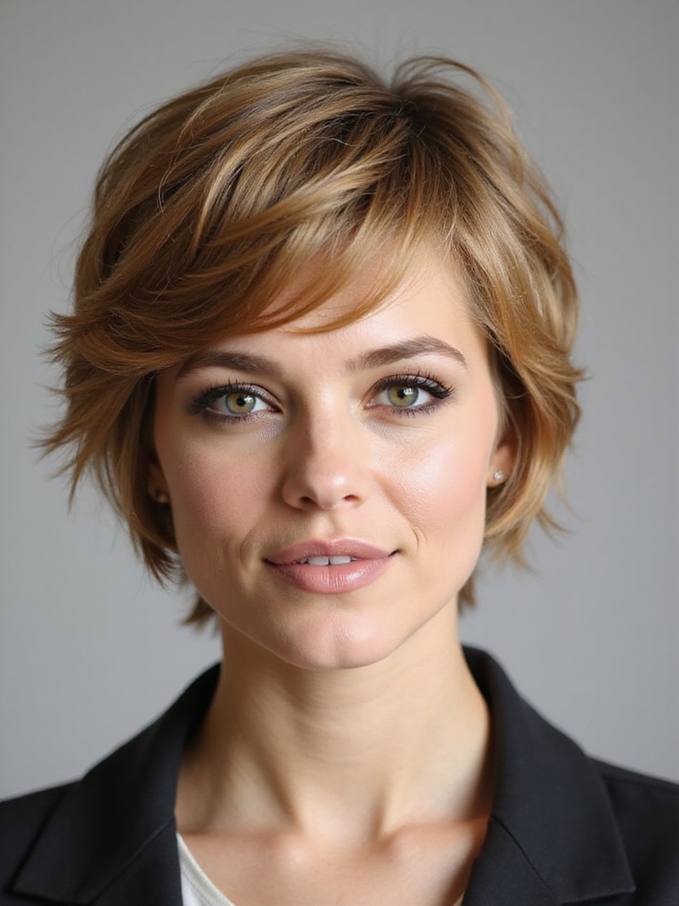 textured layers with side sweeps