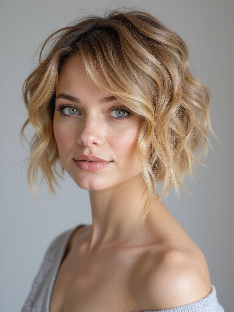 textured pixie bob flatters