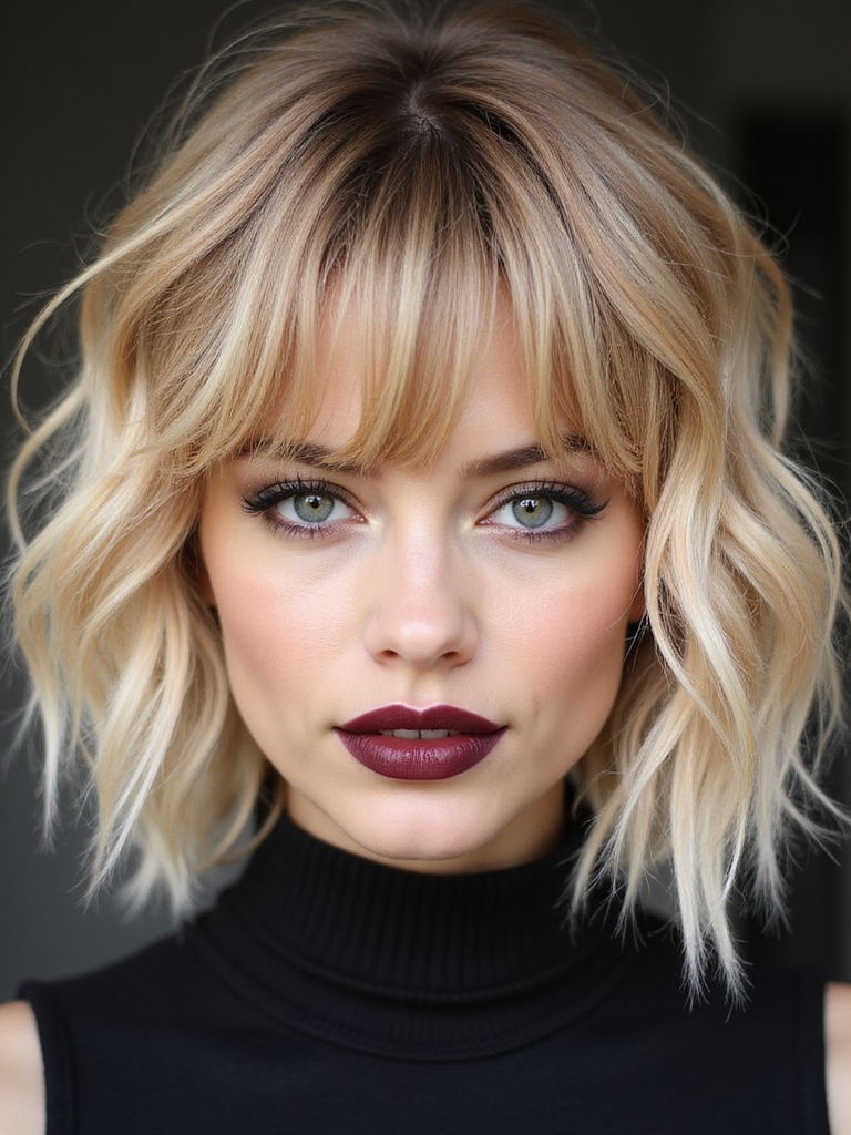 textured shag adds volume