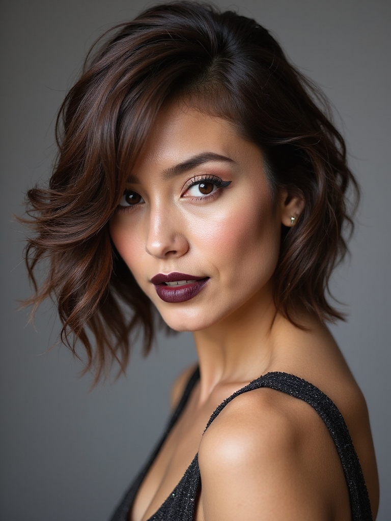 timeless layered textured shag