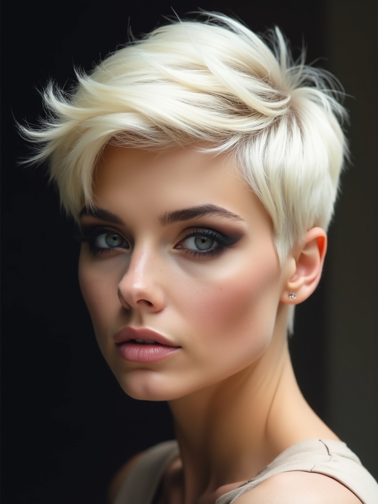 timeless low maintenance bold pixie