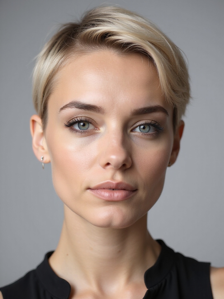 timeless low maintenance chic pixie