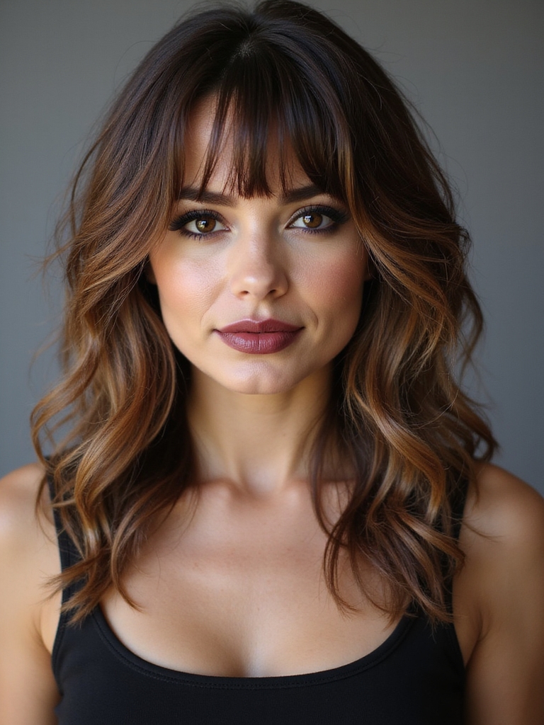 tousled layered shag maintenance tips