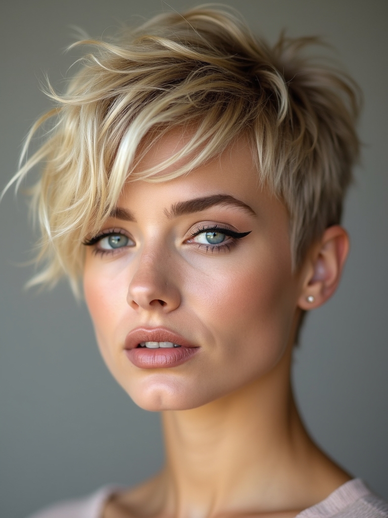 transitioning pixie with style