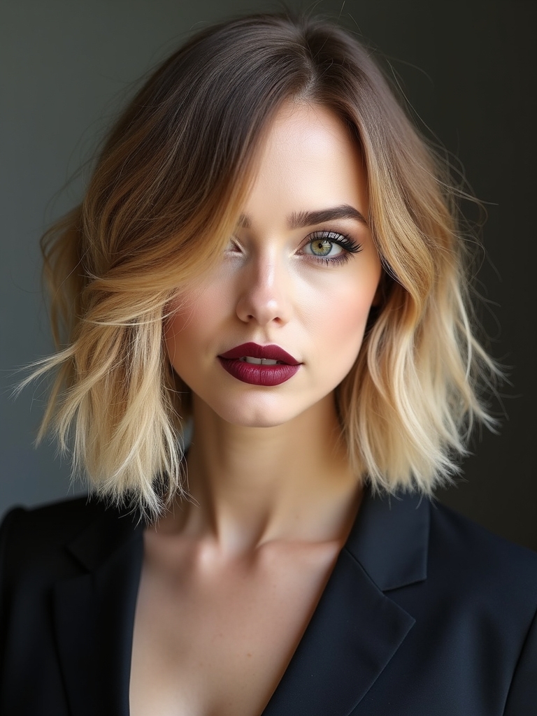 trim layered bob every 4 6 weeks