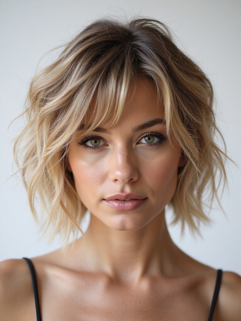 versatile liberating textured layered haircut