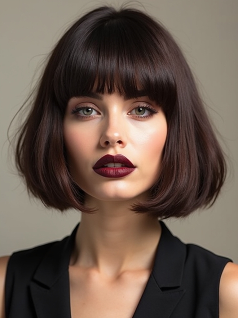 versatile low maintenance chin bob