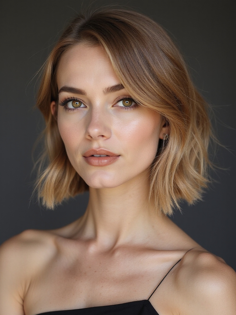 versatile low maintenance polished bob