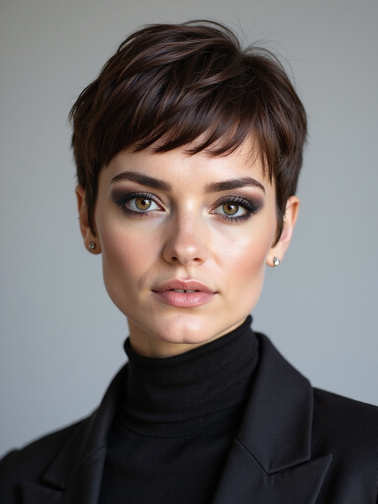 versatile pixie flatters oval faces