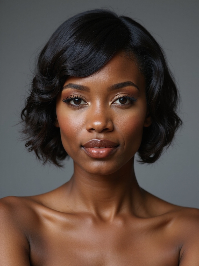 versatile short bob styling