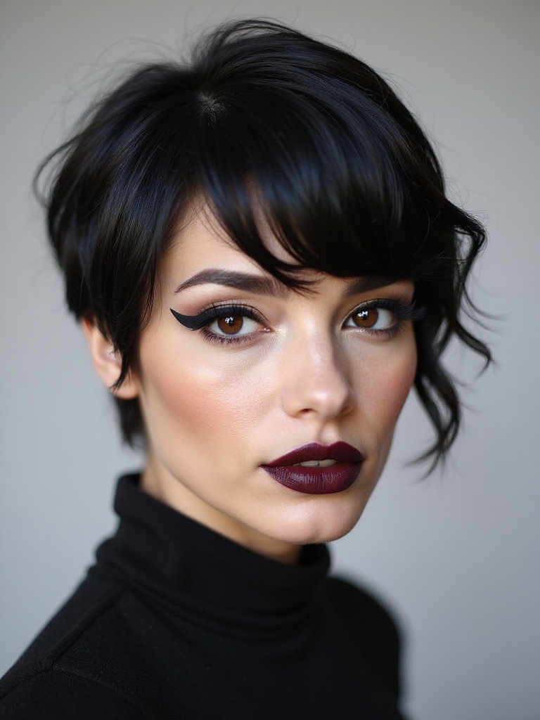 versatile short fingerwave styles
