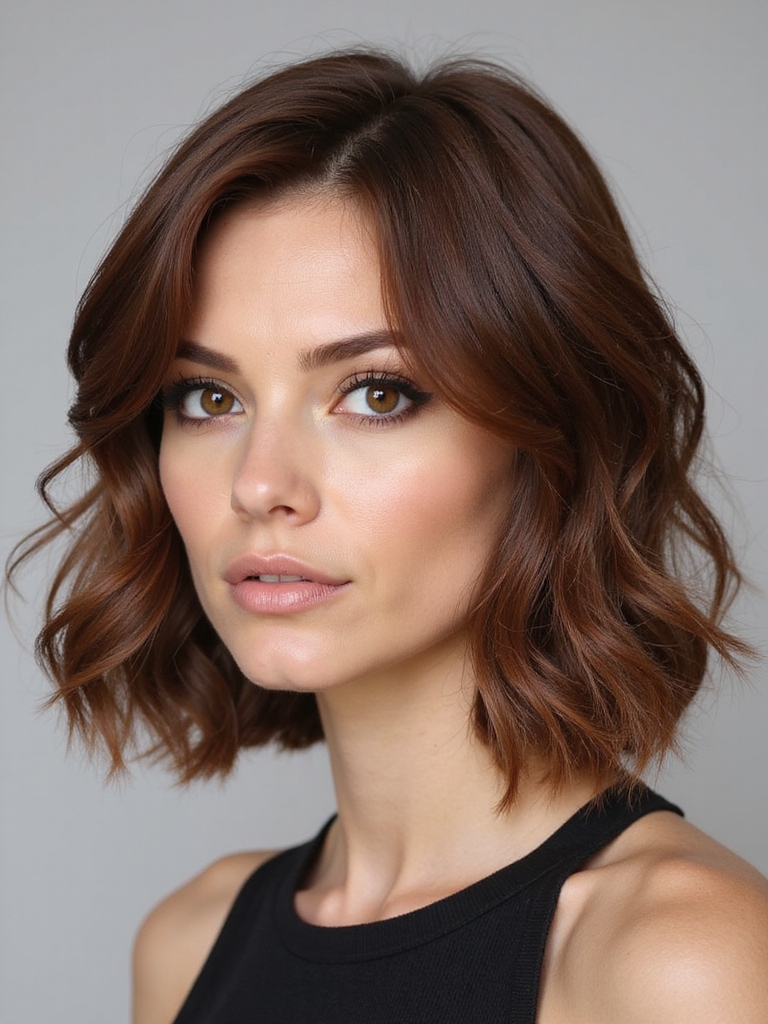 versatile textured layered bob