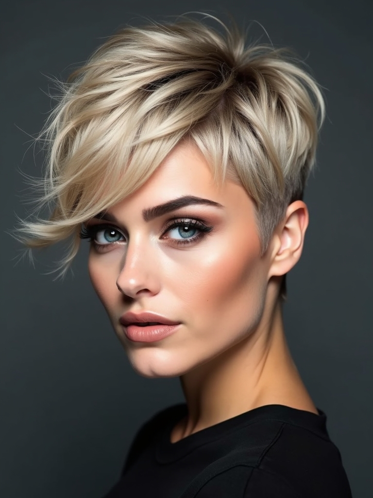 wispy pixie frames face