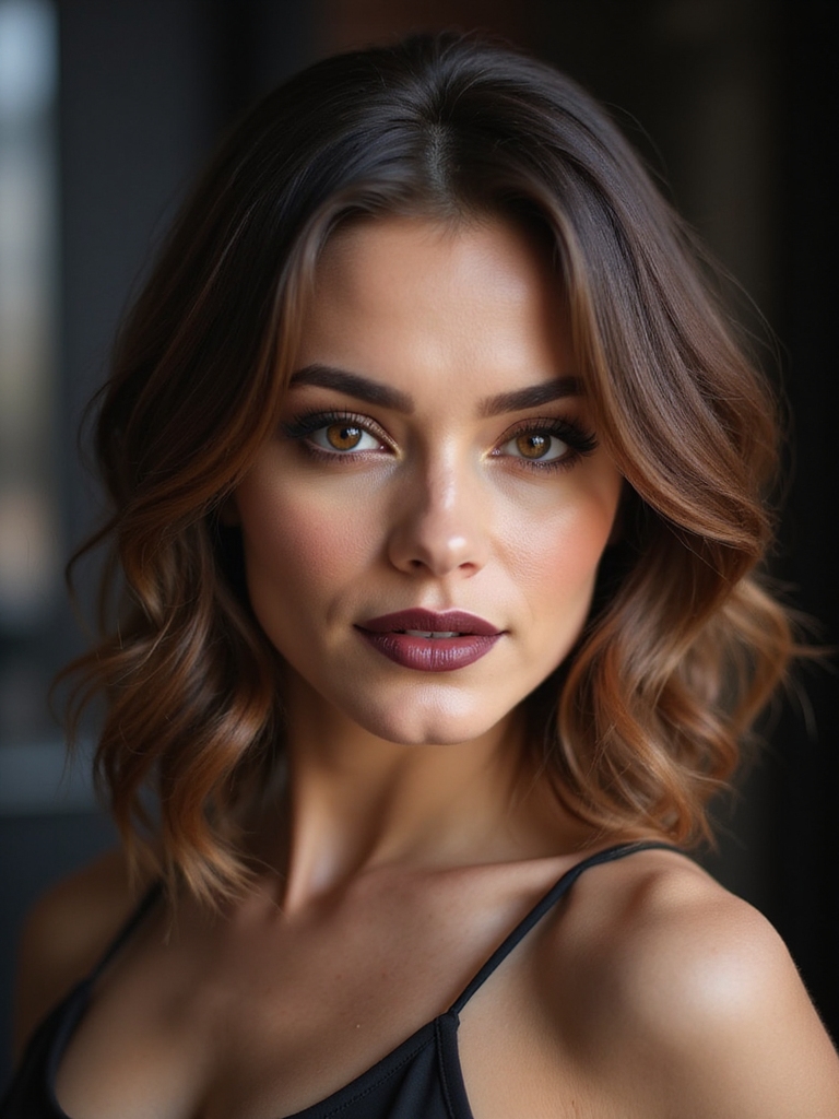 a line sculpted medium bob
