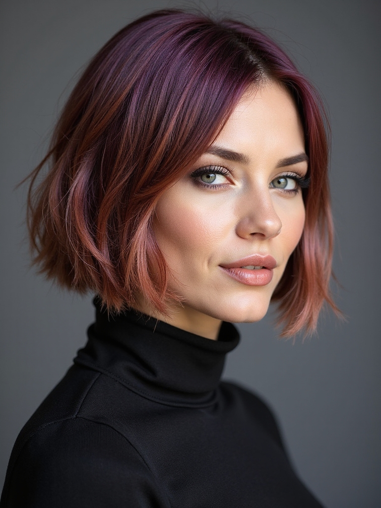 angle enhancing playful color accents
