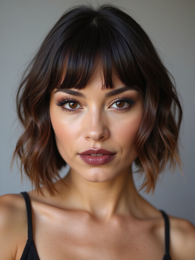 asymmetrical french bob edge