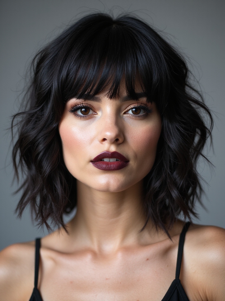 blunt bob with layers