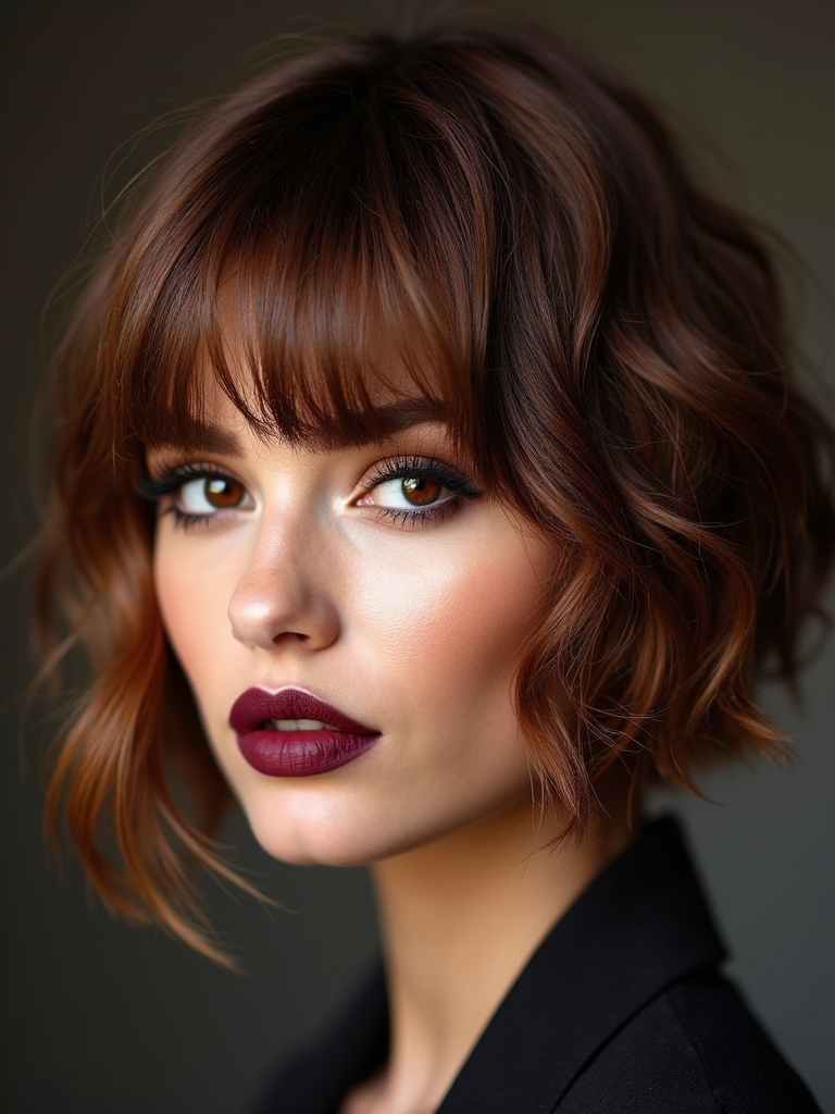 blunt fronts soft sides