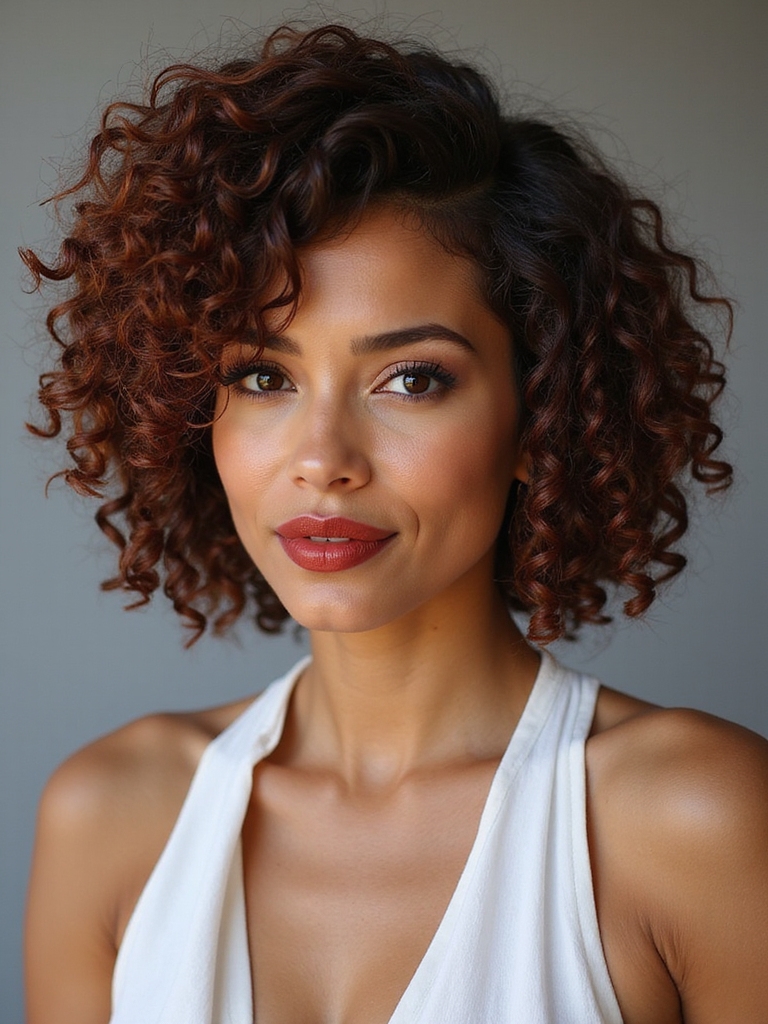 bob length for curls