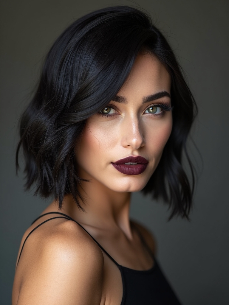 bold angled shaved undercut