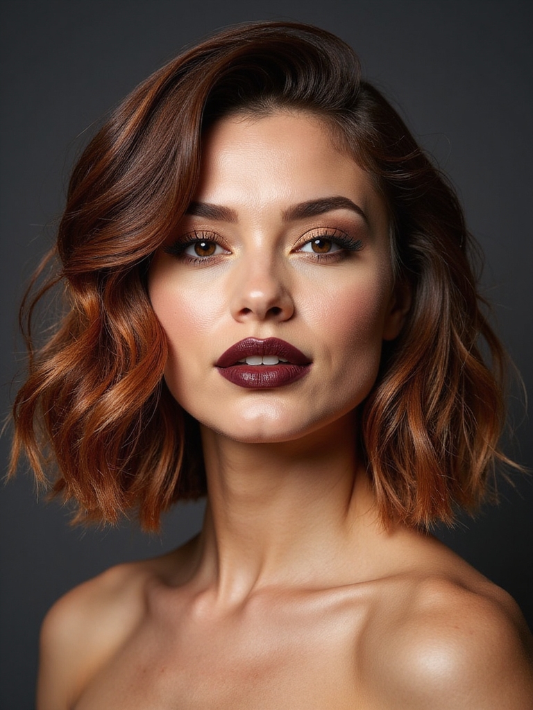 bold asymmetrical bob styles