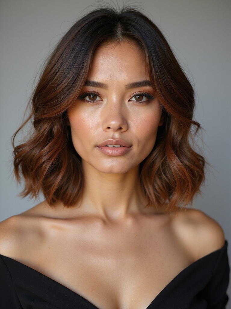 bring precise layered bob photos