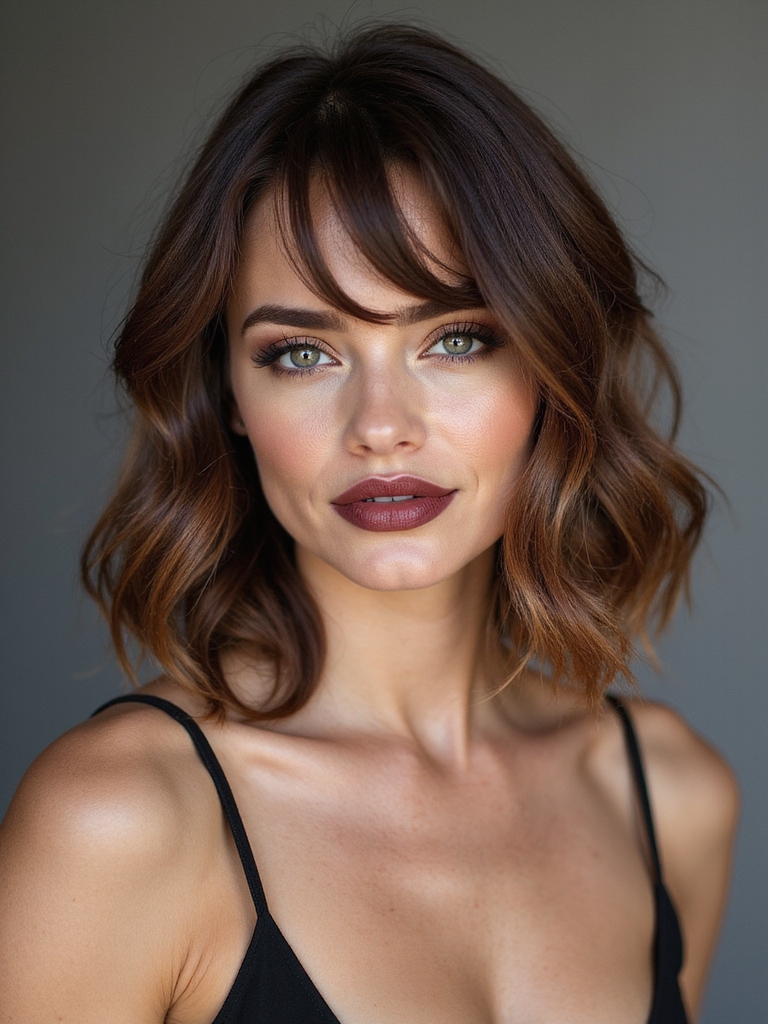 chic layered french bob