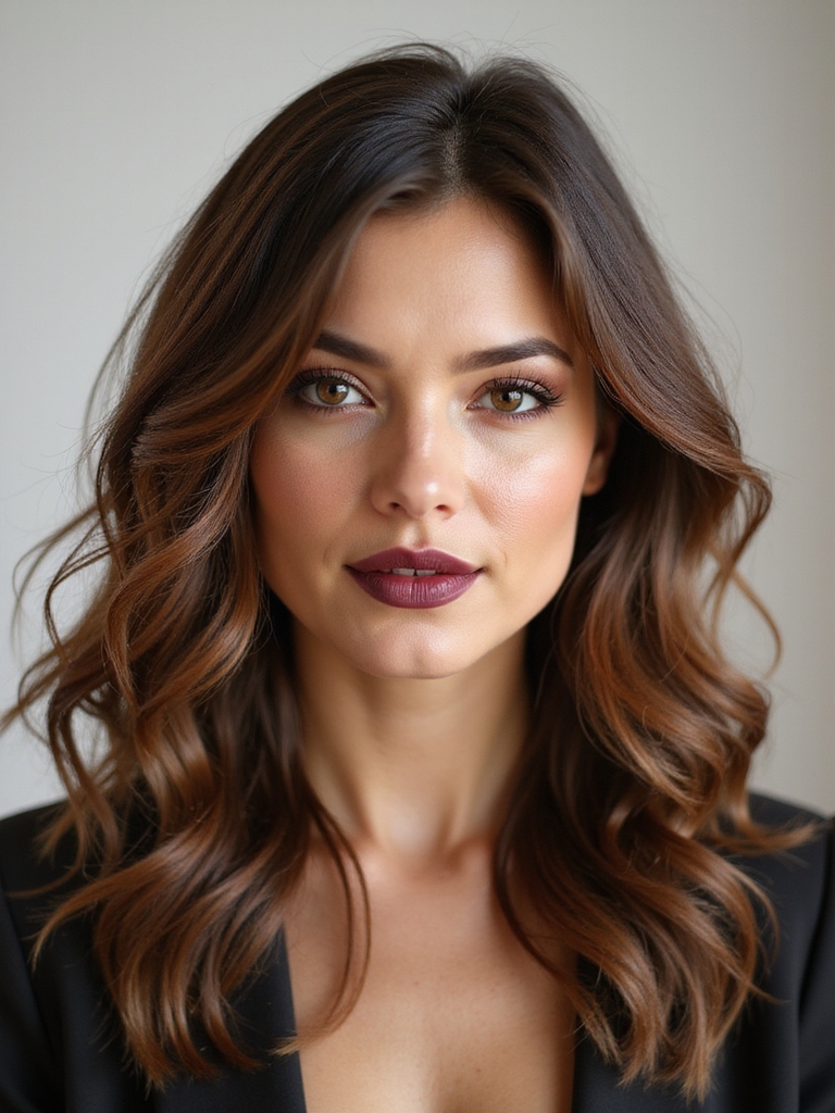 chopped long hair into bob