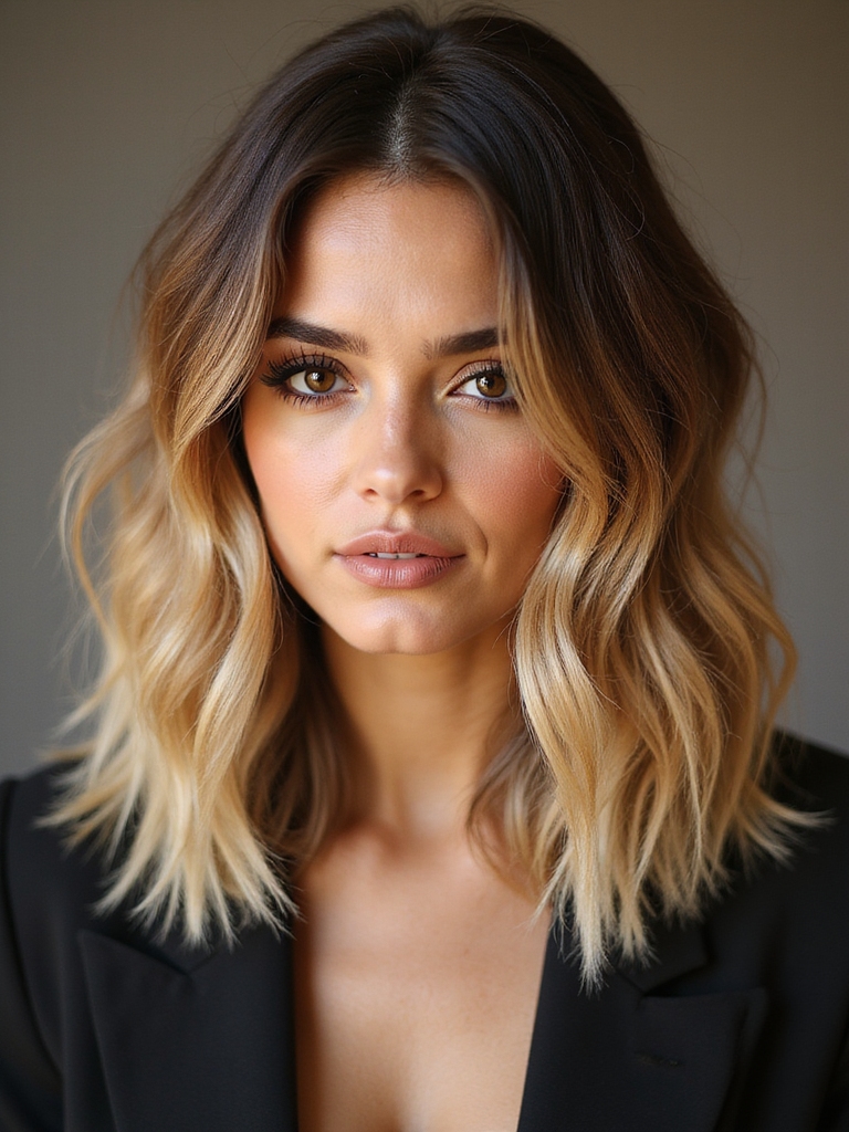 chunky contrast bob definition