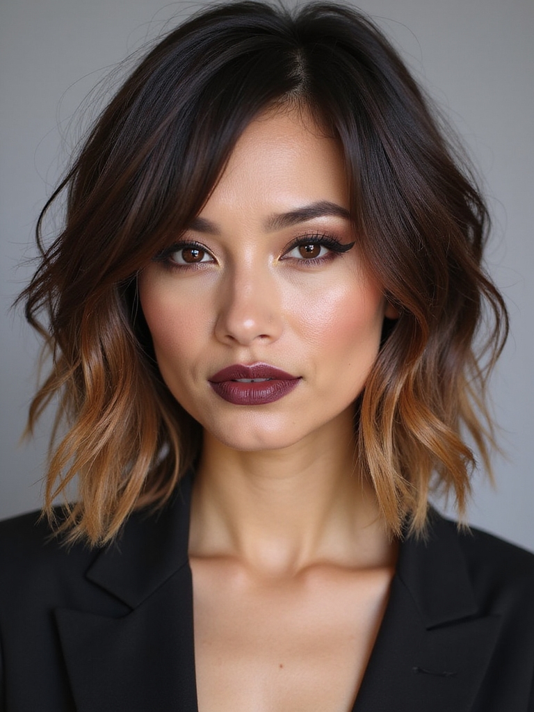 convertible sleek to messy bob