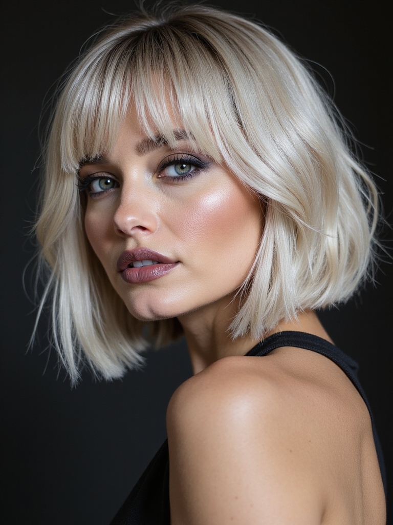 cool ash blonde refreshment