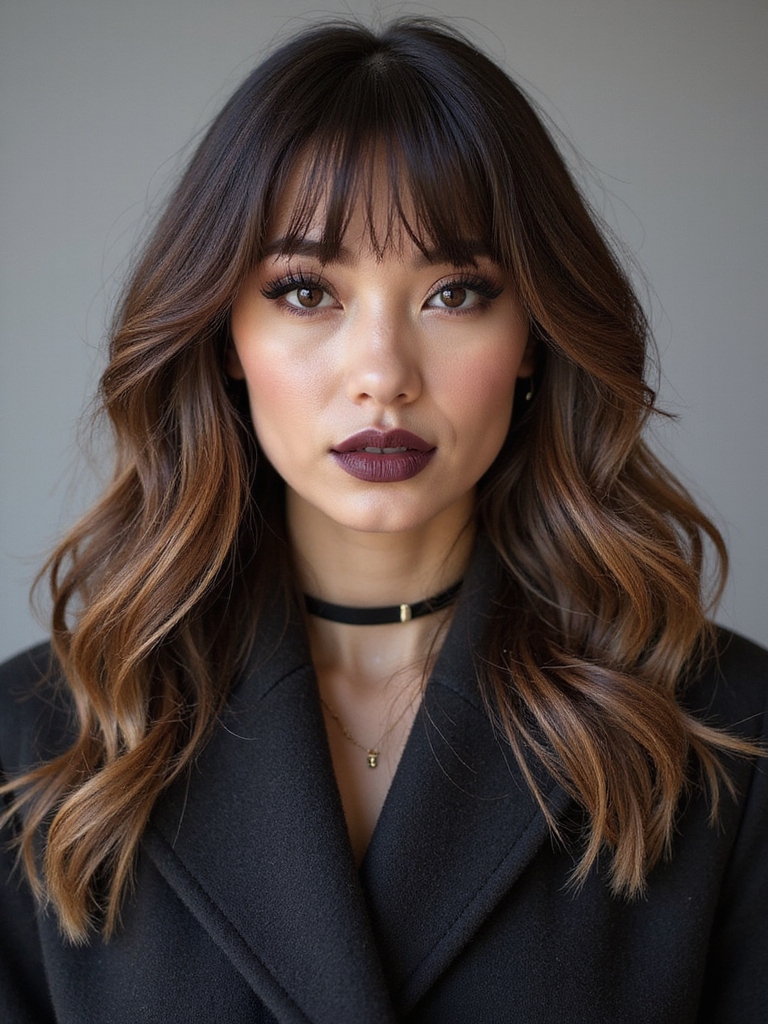 cozy layered long shag