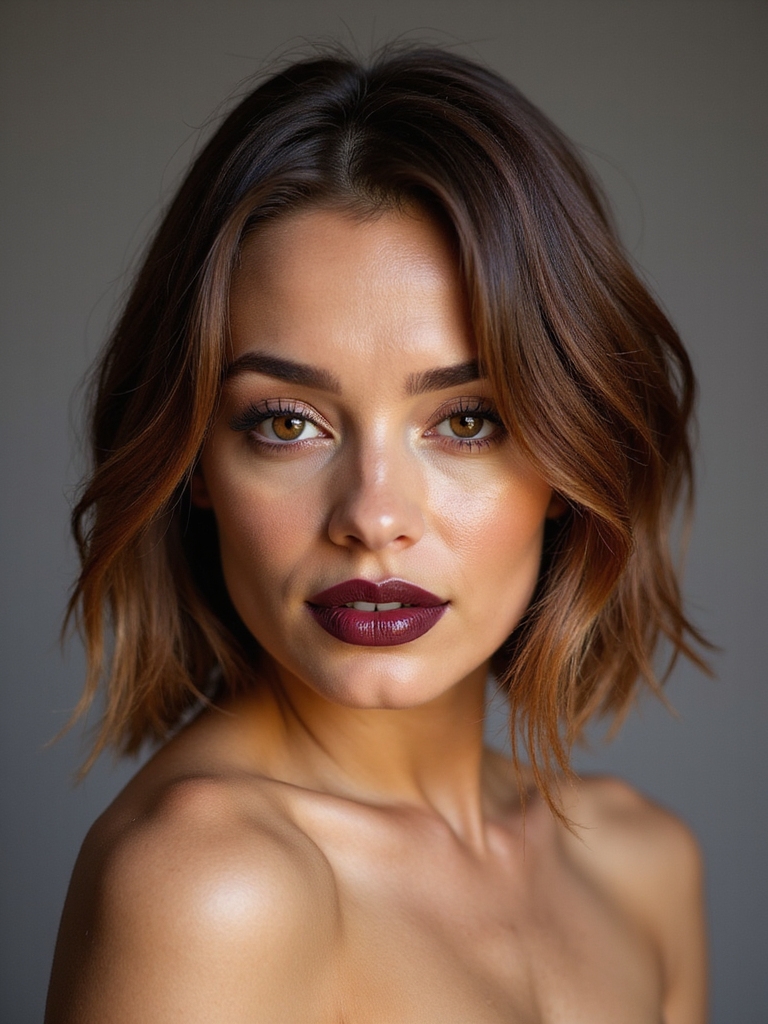 crisp bob with undercut