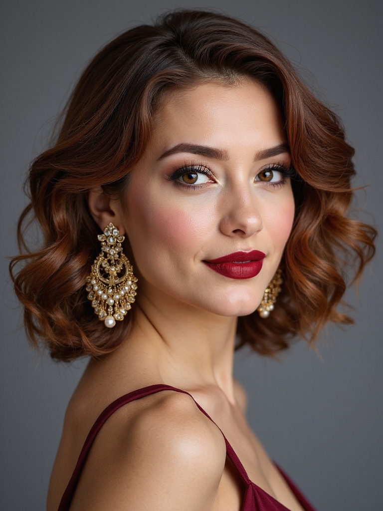 curated accessories for curly bob